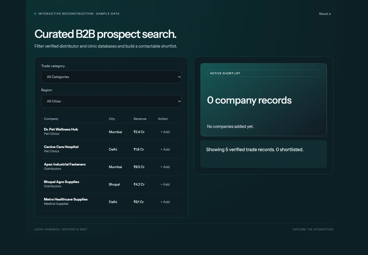 50-Buyer List Builder - interactive reconstruction preview