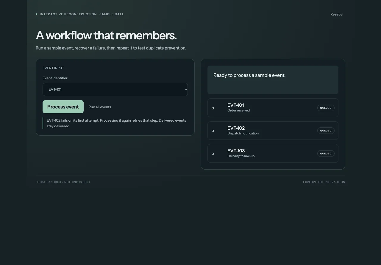 WhatsApp Autopilot - interactive reconstruction preview